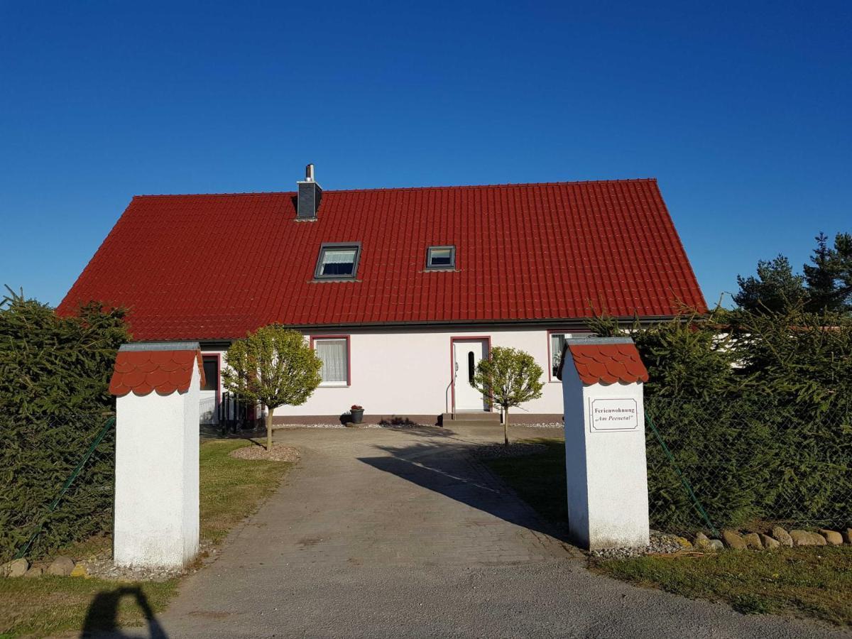 Ferienwohnung Am Peenetal Bentzin Exteriör bild